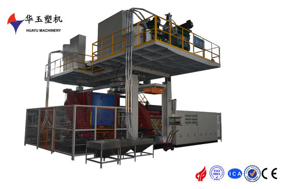 Máy ép thổi HUAYU3000L-2 để sản xuất nhựa công nghiệp