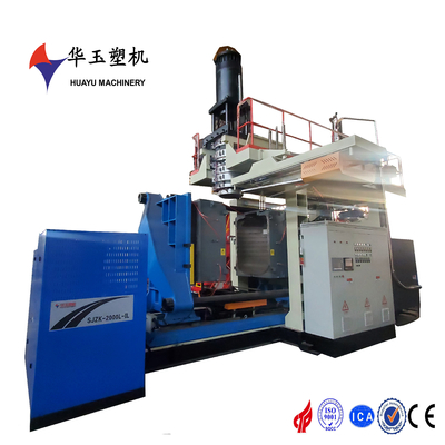 Máy đúc vỗ trống nhựa HDPE 2900L chạy bằng thủy lực