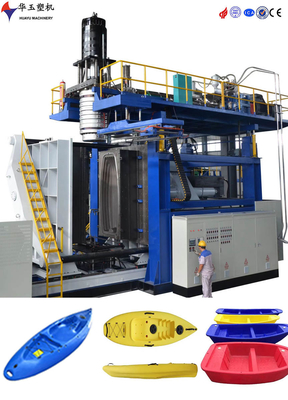 Máy ép thổi kayak HDPE 2 lớp Huayu, lực kẹp 2200KN