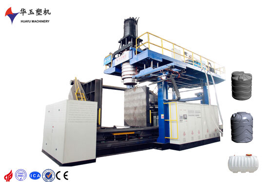 3000L Capacity 3-Layer Co-Extrusion IBC Blow Moulding Machine với PLC + Touch Screen Control